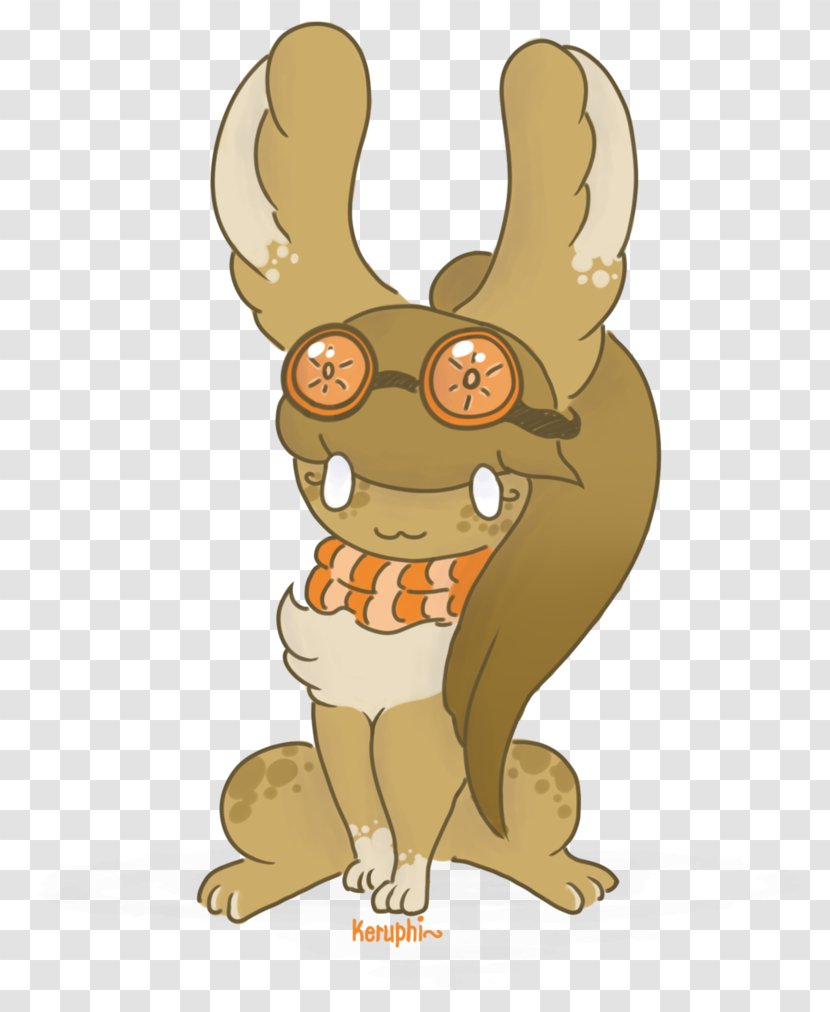 Rabbit Hare Easter Bunny - Watercolor Transparent PNG
