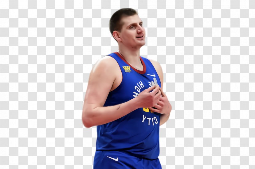 Nikola Jokic Basketball Player - Wrestling - Running Recreation Transparent PNG