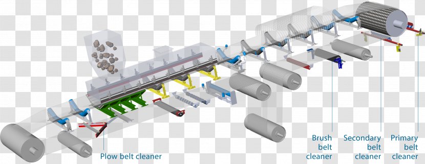Conveyor Belt System Manufacturing Pulley Transparent PNG