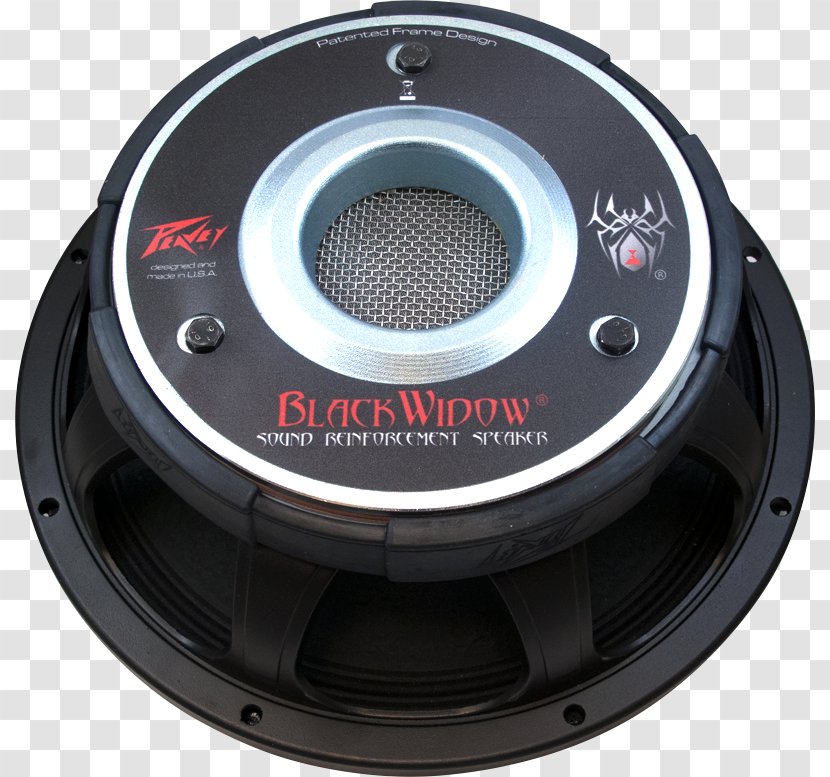 Subwoofer Loudspeaker Peavey Electronics Black Widow Sound Reinforcement System - Ohm Transparent PNG
