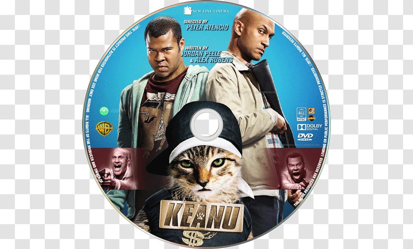 Jordan Peele Keegan-Michael Key Keanu Blu-ray Disc & - Film - Dvd Transparent PNG