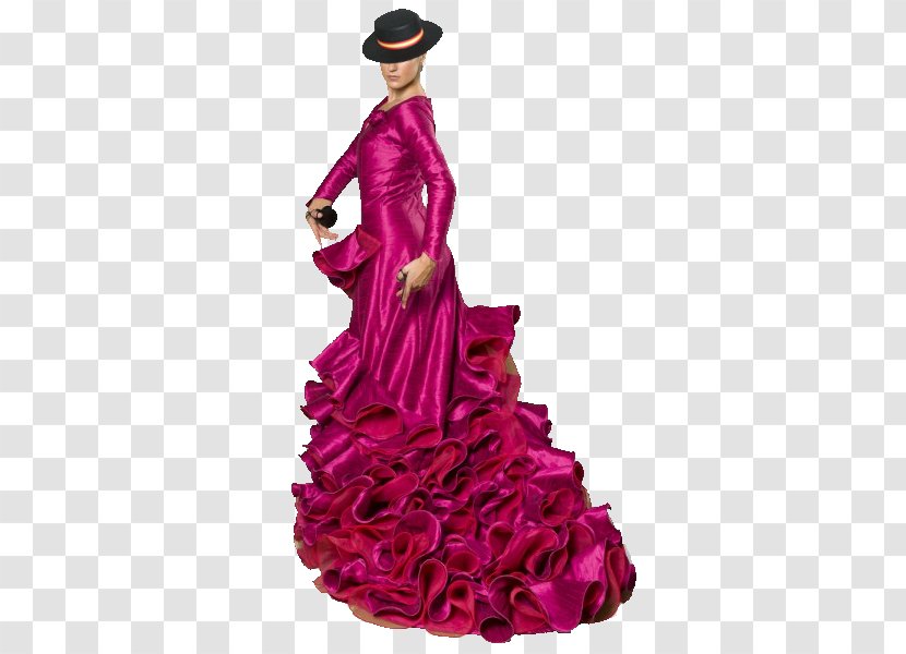 Gown Cola Barbie Fashion Magenta - Figurine - Oliva Transparent PNG