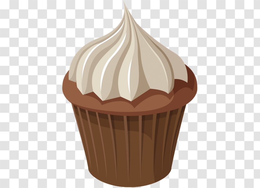 Chocolate Cupcake Frozen Dessert Transparent PNG