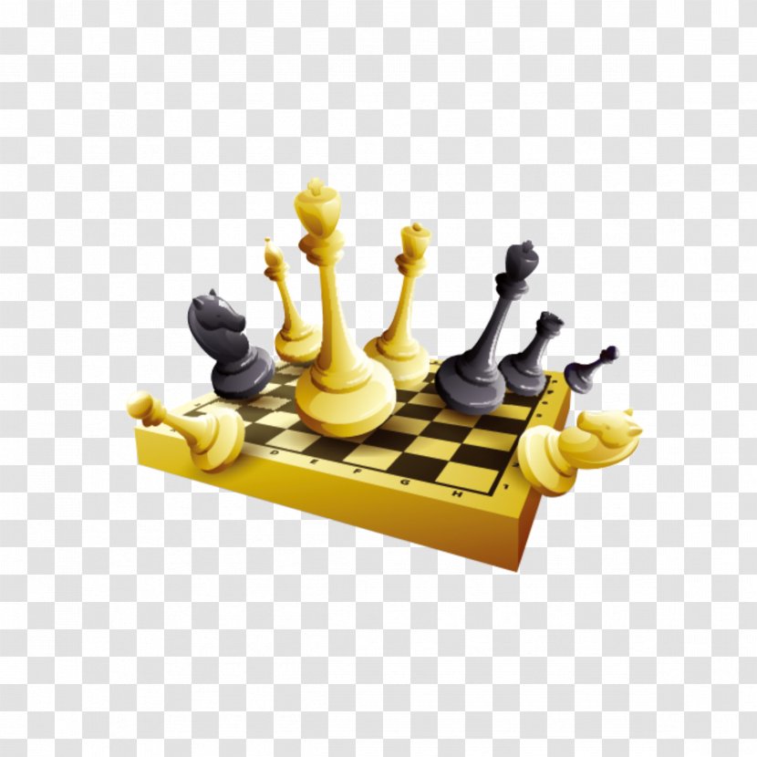 Chess Piece Pawn White And Black In - Indoor Games Sports - International Transparent PNG