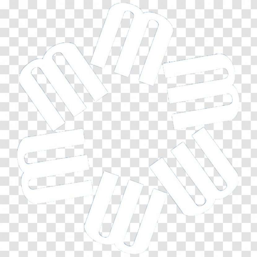 White Line Material - Black And Transparent PNG
