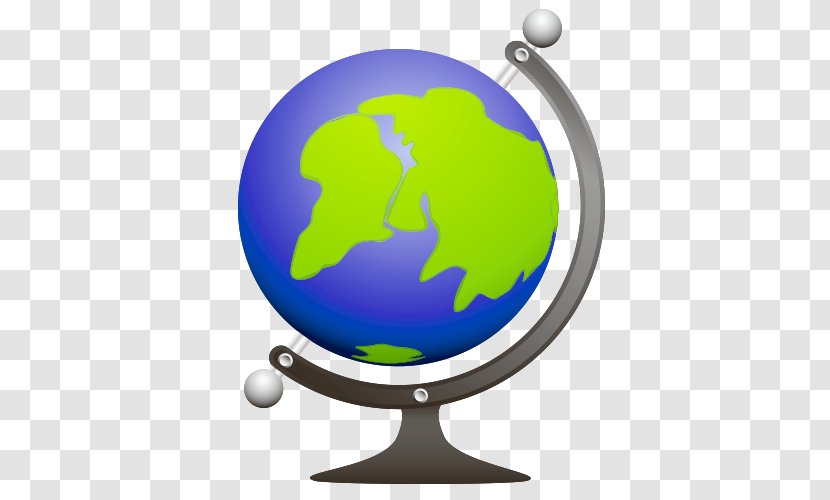 Globe - Sphere - Cartoon Earth Transparent PNG