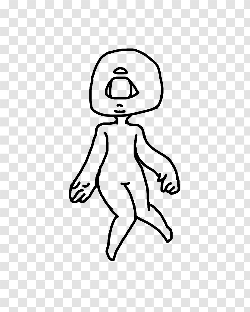 Thumb Line Art Drawing DeviantArt Clip - Flower - Cyclops Transparent PNG