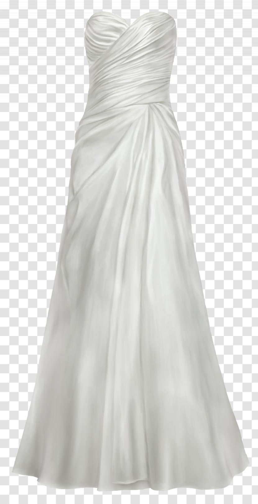 Wedding Dress Bridesmaid Clothing Clip Art - Frame Transparent PNG