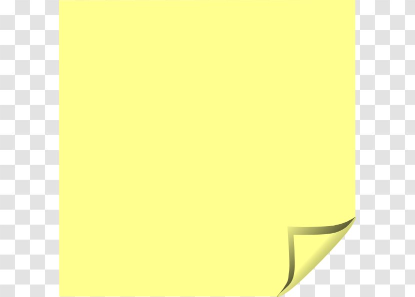 Brand Product Material Wallpaper - Yellow - Sticky Note Transparent PNG