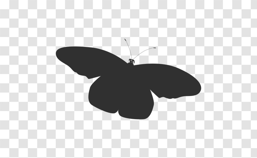 Brush-footed Butterflies Silhouette Butterfly Image - Leaf Transparent PNG