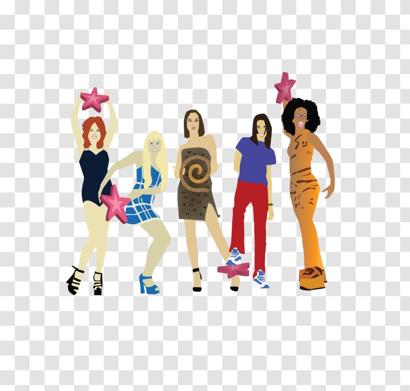 Real Life, Spice: The Official Story Spice Girls Figurine Biography - Amazoncom - Mosaic Gradient Transparent PNG