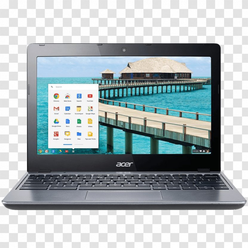Laptop Acer Chromebook C720 Google Chrome - Personal Computer Transparent PNG