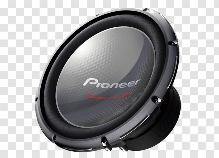 Subwoofer Loudspeaker Pioneer Corporation W3003D4 - Bass - Art Transparent PNG
