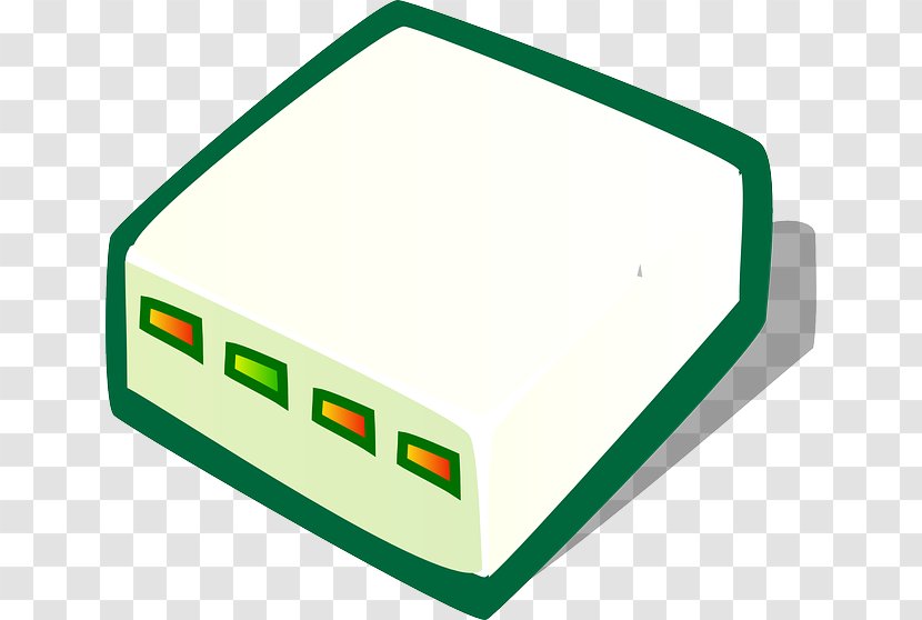 Clip Art Vector Graphics Illustration - Technology - Router Icon Computer Transparent PNG