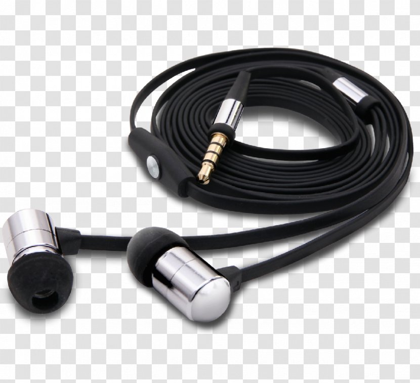 Microphone Headphones Electrical Cable Audio Output Device - Computer Port - Earphone Transparent PNG