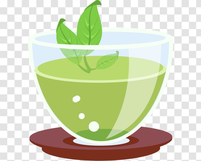 Green Tea Coffee Clip Art - Electronic Cigarette Aerosol And Liquid - Leaves Transparent PNG