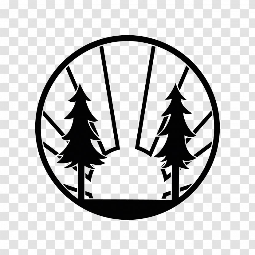 Family Tree Background - Logos - Pine Blackandwhite Transparent PNG