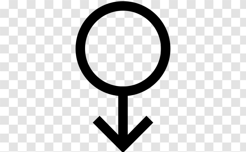 Gender Symbol Femininity - Astronomical Symbols Transparent PNG