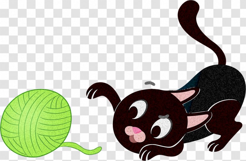 Cat Tail Character Clip Art - Organism Transparent PNG
