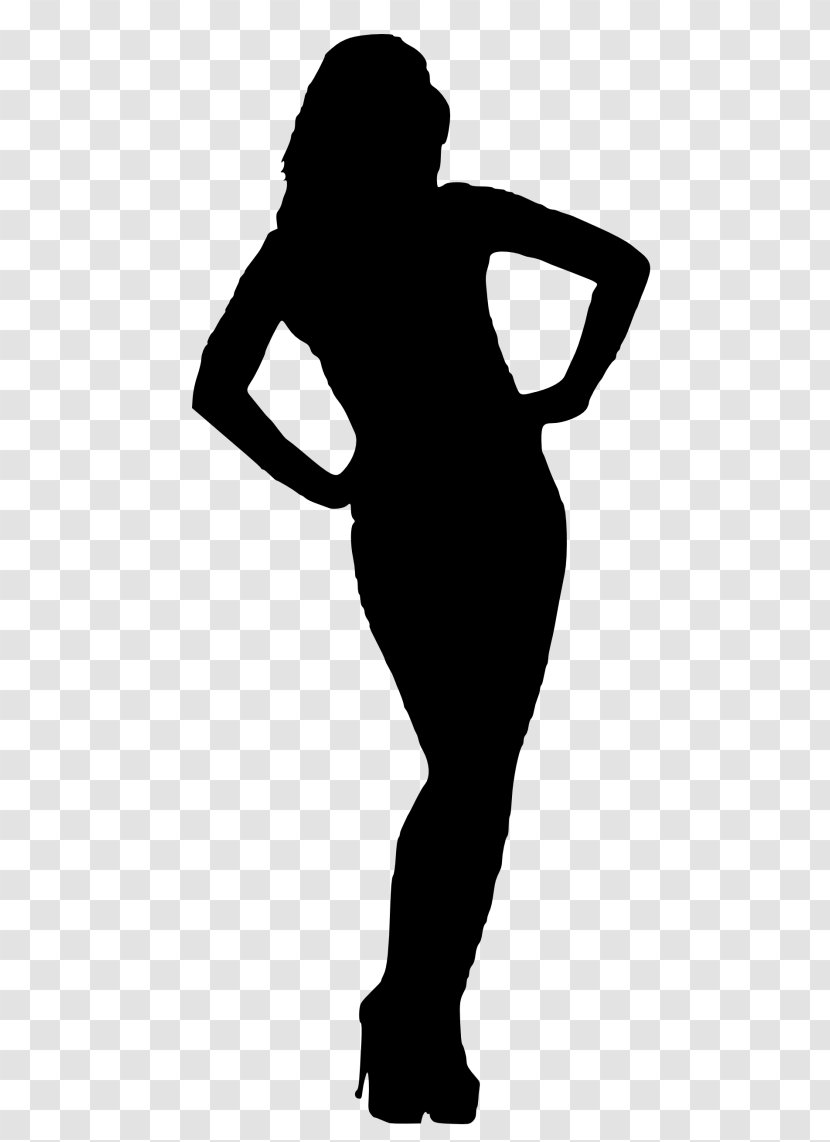 Silhouette Clip Art - Footwear - Woman Transparent PNG