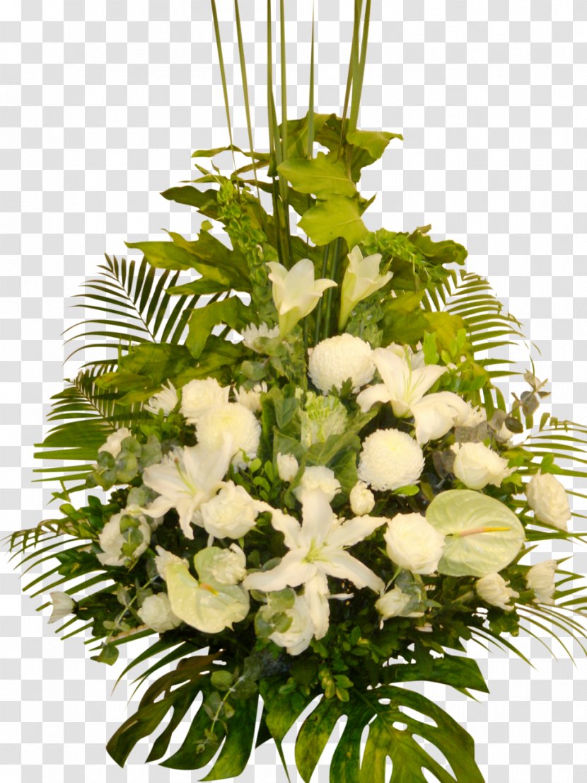 Floral Design Cut Flowers Flower Bouquet Floristry - Leaf - Basketbol Filigree Transparent PNG