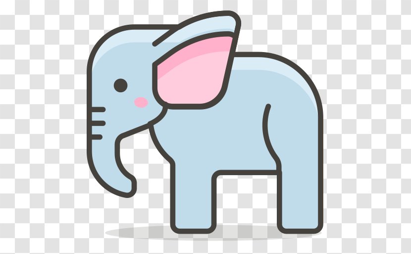 Indian Elephant African Elephantidae Clip Art - Emoji - Animals ICON Transparent PNG