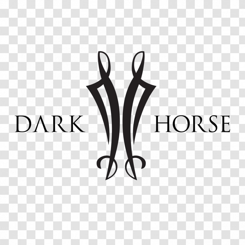 Logo Brand White - Dark Horse Transparent PNG