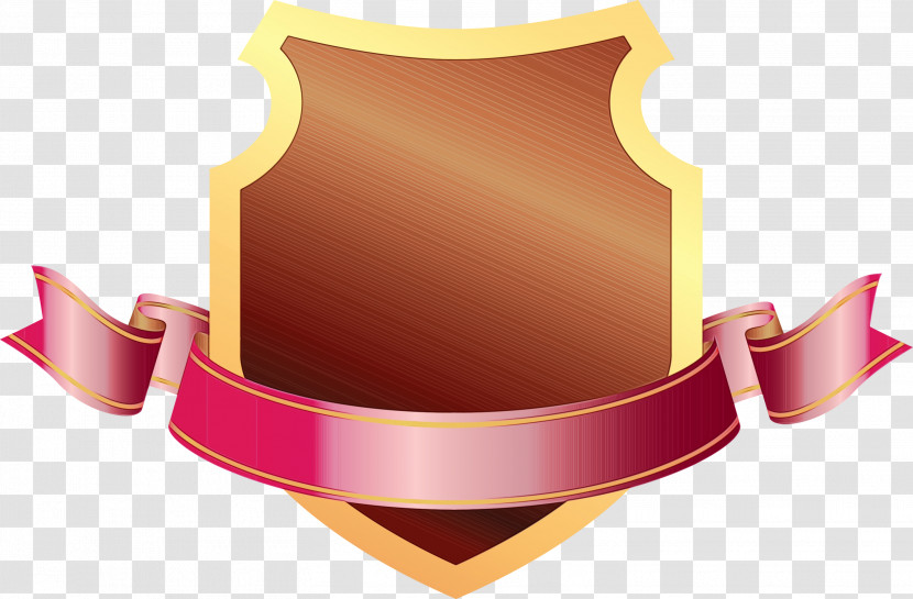 Shield Pink Neck Logo Transparent PNG