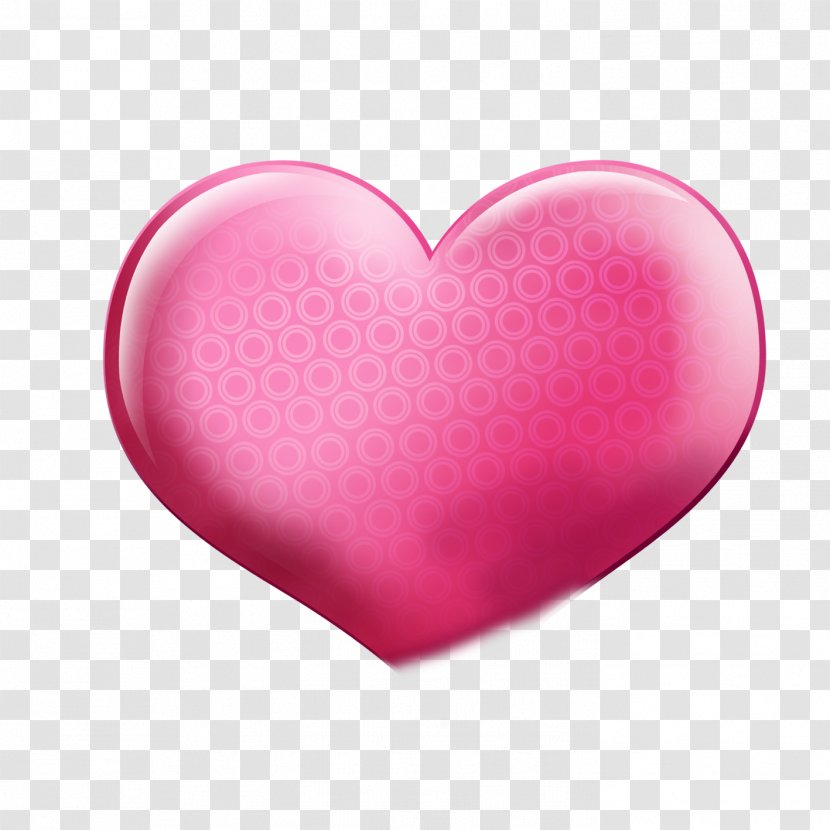 Heart Valentines Day - Cartoon - Pink Transparent PNG