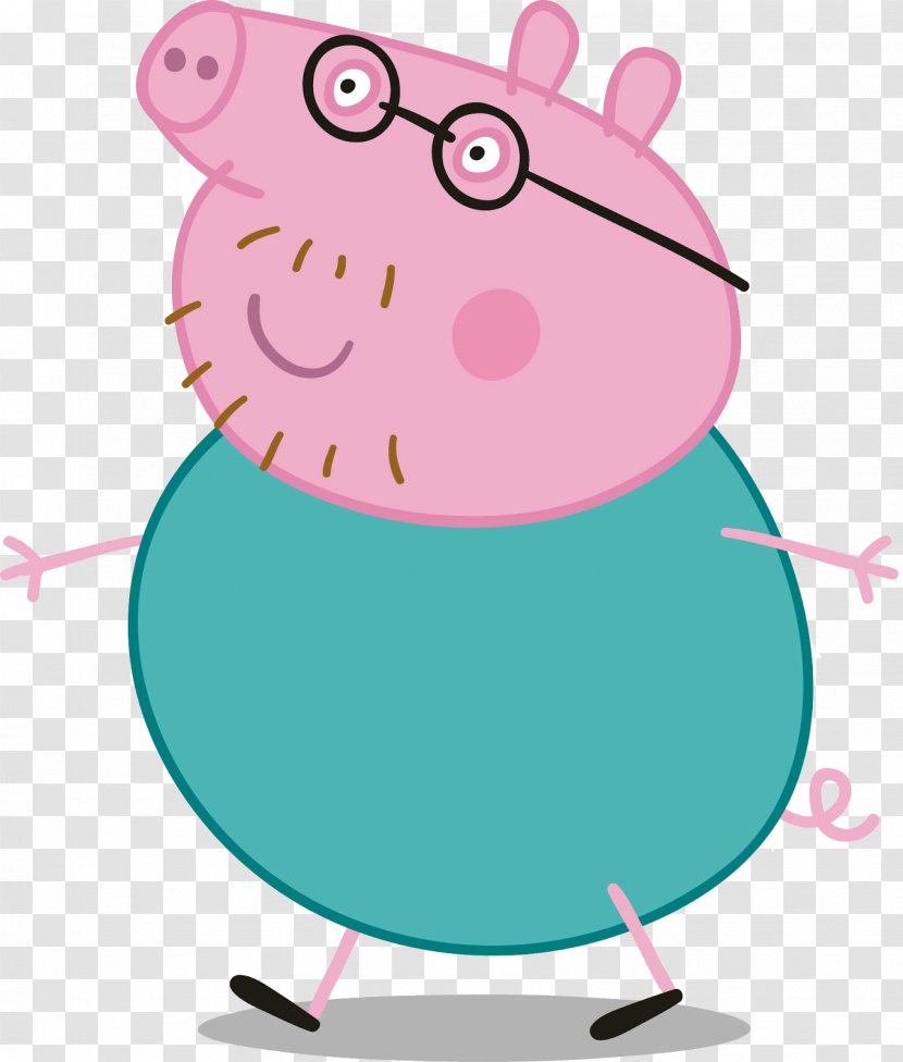 Daddy Pig Mummy Domestic Father Nick Jr. Transparent PNG