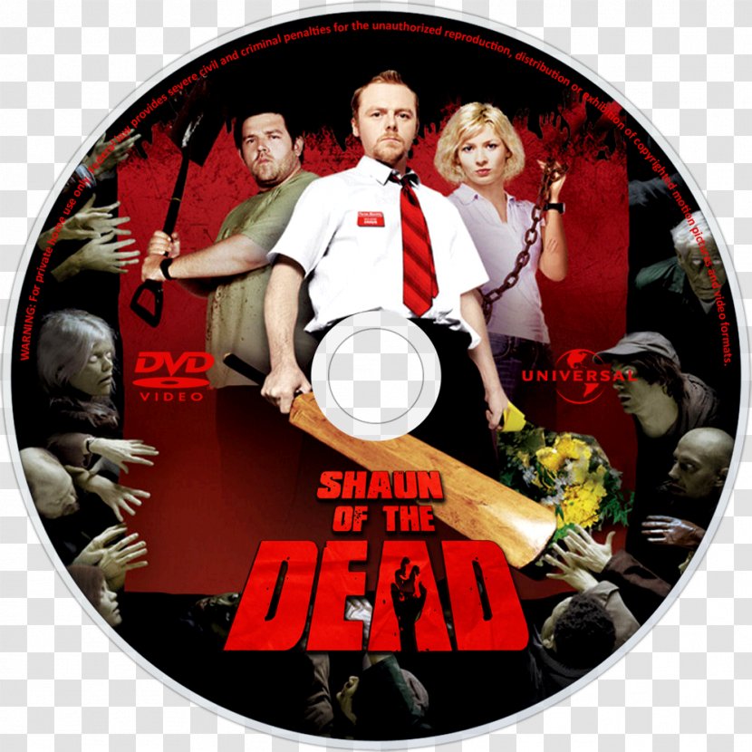 DVD Film Comedy 4K Resolution Trailer - Shaun Of The Dead Transparent PNG