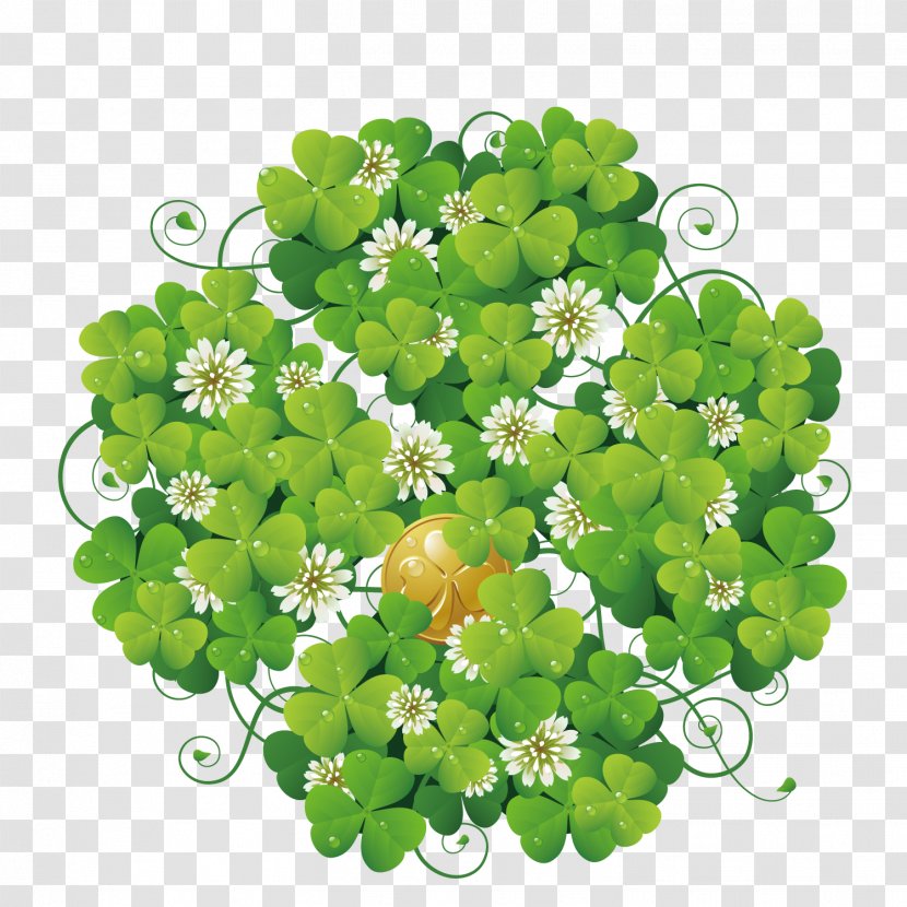 Saint Patricks Day Clover - Luck - Lucky Transparent PNG