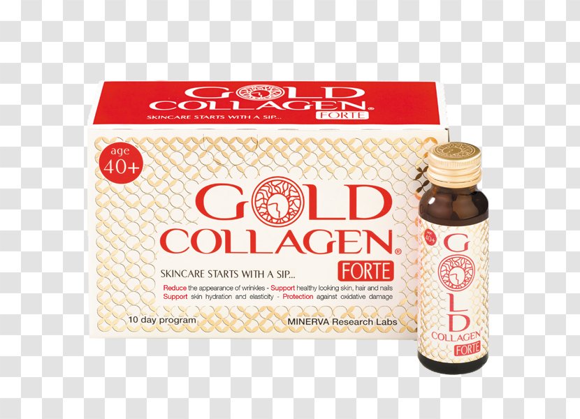 Dietary Supplement Gold Collagen Forte 10 Flaconi - Nail - Anti-aging Day Programme (10x50ml) Pure Food X 50mlGold Blender Transparent PNG