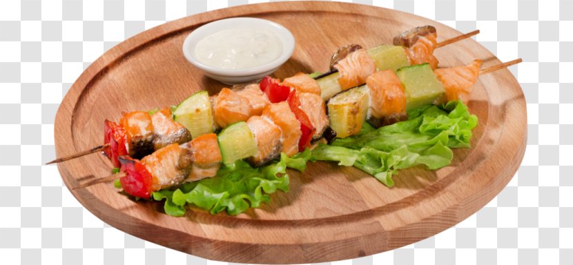 Souvlaki Shashlik Kebab Asian Cuisine Fish Transparent PNG