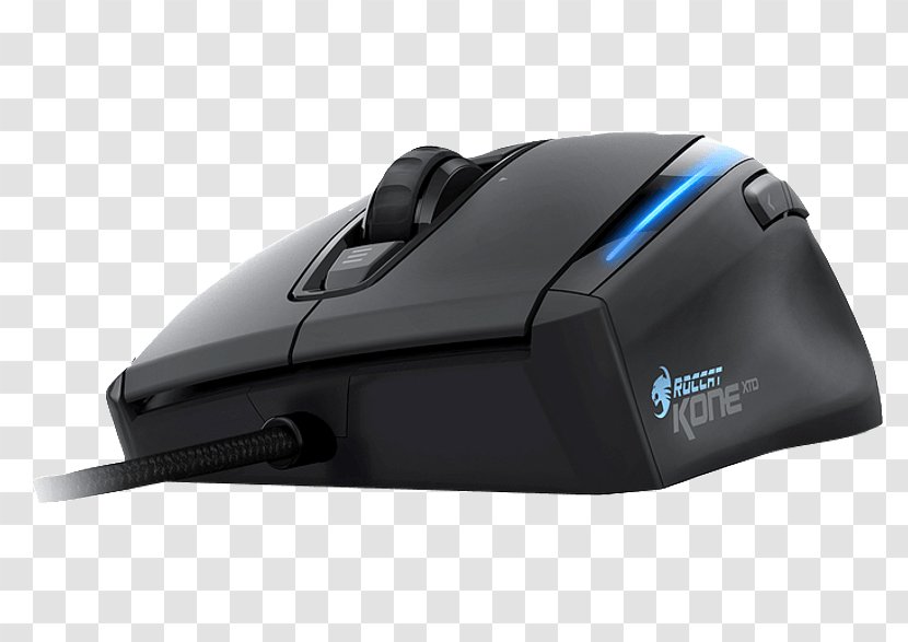 Computer Mouse Roccat Kone XTD ROCCAT Pure Video Game - Mats Transparent PNG