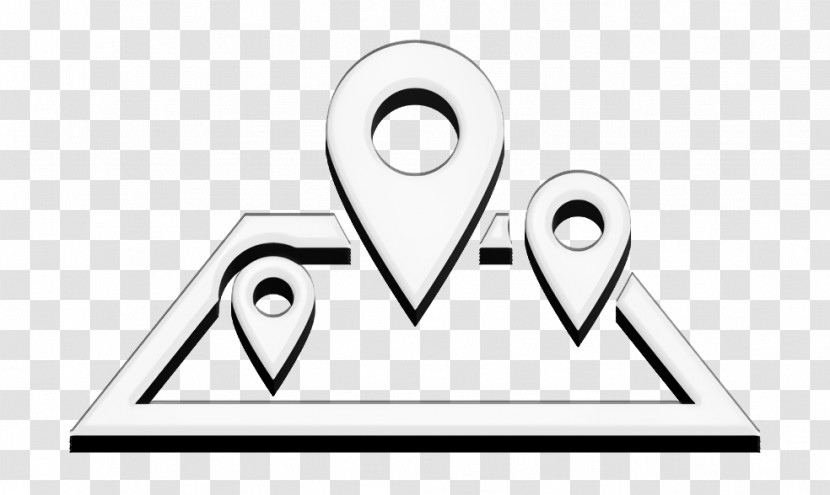 Map Icon Location Map Icon Maps And Flags Icon Transparent PNG