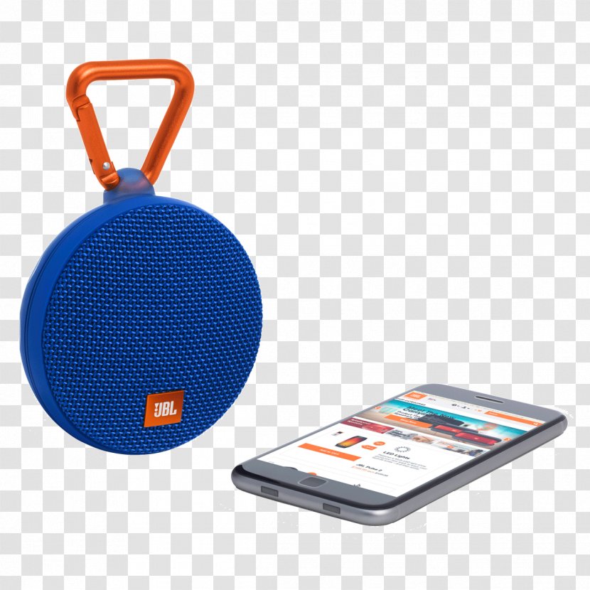 JBL Clip 2 Wireless Speaker Loudspeaker UE Boom - Ip Code - Bluetooth Transparent PNG
