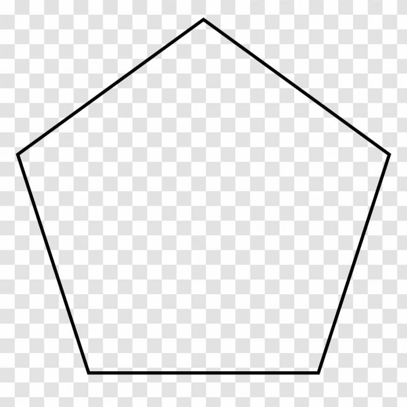 Pentagon Shape Rhombus Coloring Book Equilateral Polygon - Geometric Transparent PNG