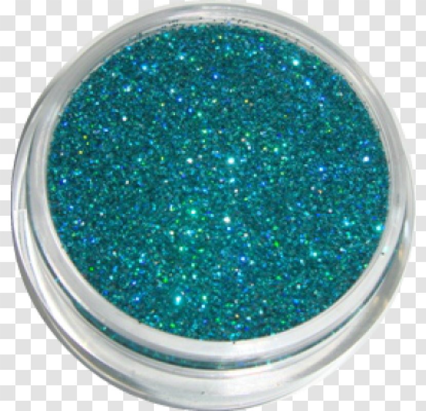 Glitter Cosmetics Color Turquoise Soap - Silver - Hologram Transparent PNG