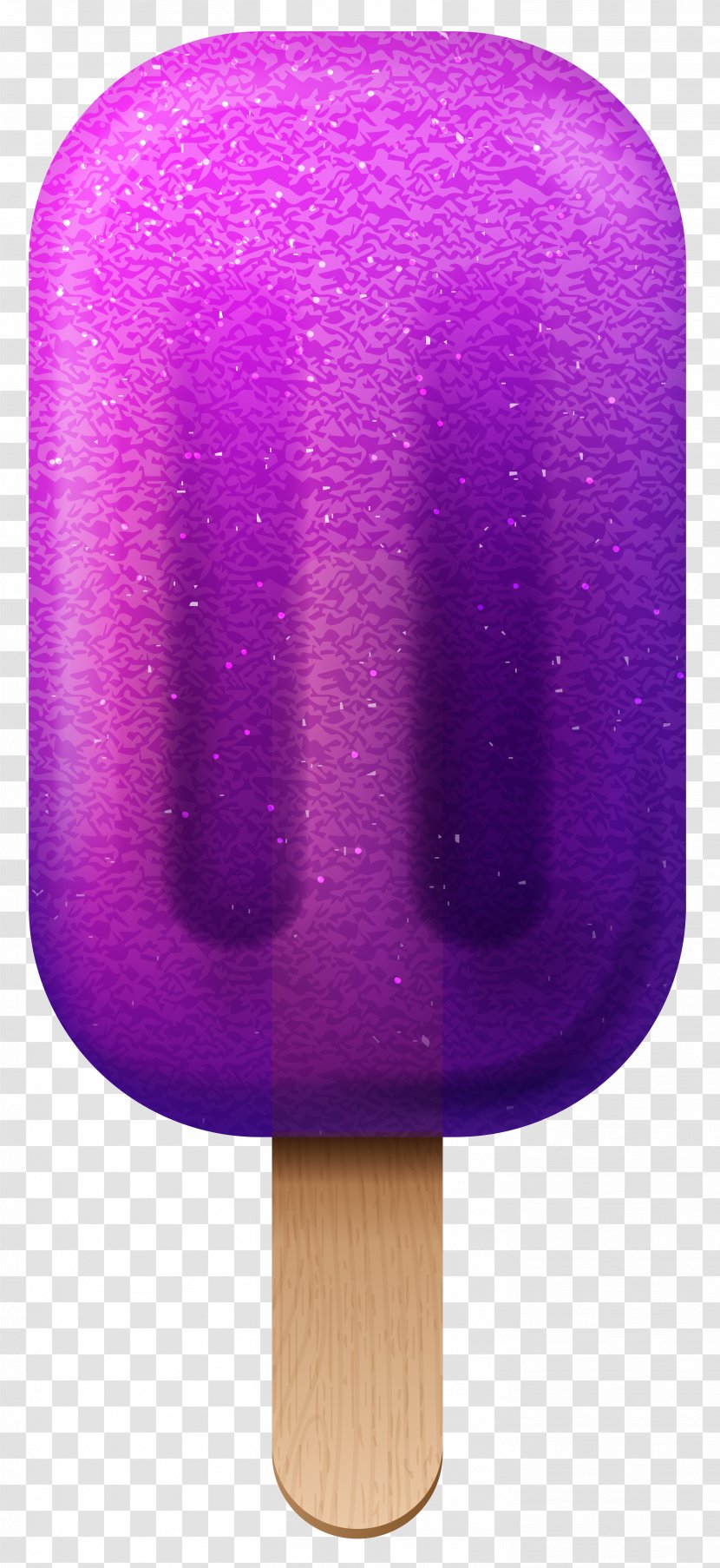 Ice Cream Cone Clip Art - Soft Serve - Purple Clipart Image Transparent PNG