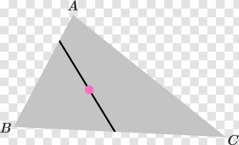 Triangle Line Area Centroid Geometry - Incenter Transparent PNG