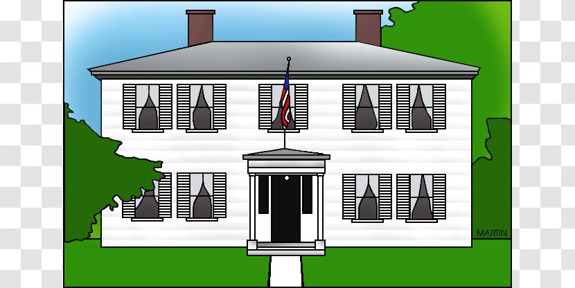 United States Free Content Clip Art - Facade - Emerson Cliparts Transparent PNG