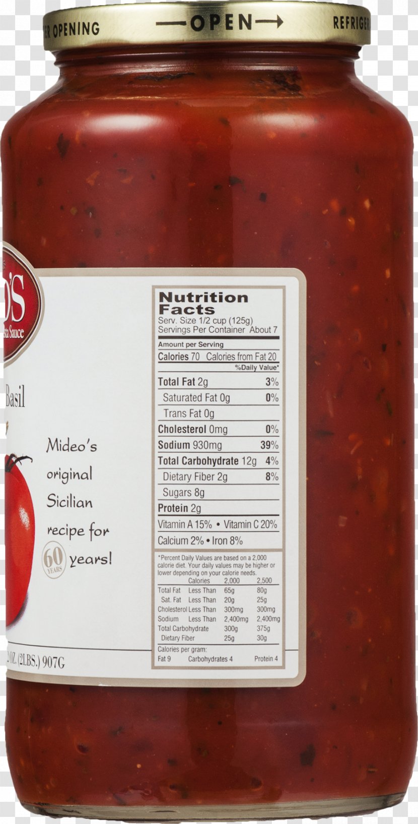 Sweet Chili Sauce Pasta Tomato Chutney Sicilian Cuisine - Condiment Transparent PNG