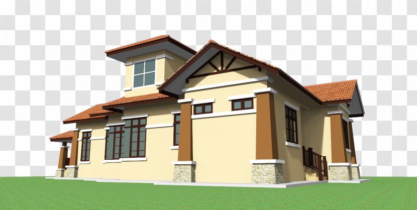 House Bungalow Villa Home Residential Area - Building - Jalan Padang Pasir Transparent PNG