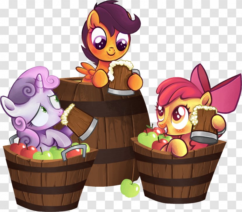 Applejack Apple Bloom Pony Rainbow Dash Cutie Mark Crusaders - Scootaloo - Art Transparent PNG