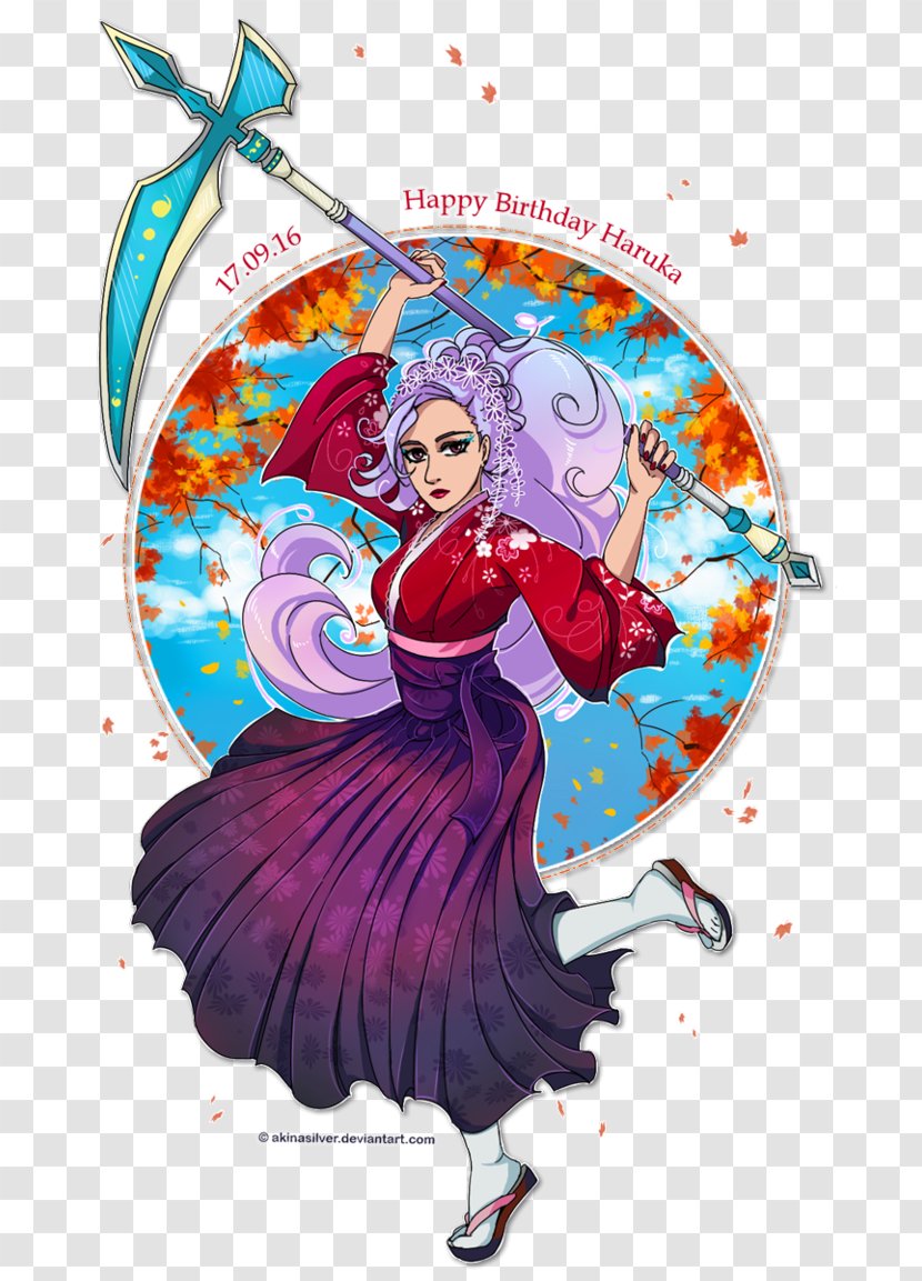 Fashion Illustration Cartoon Legendary Creature - Mythical - Happy Birthday Silver Transparent PNG