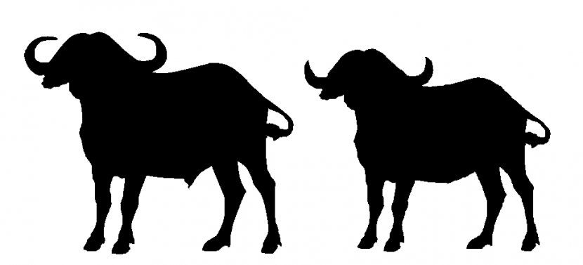 Water Buffalo Clip Art - Ico - Silhouette Transparent PNG