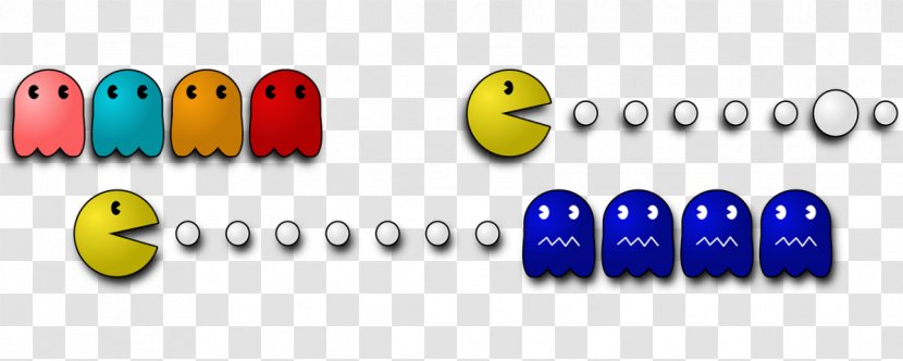 Ms. Pac-Man Ghosts Clip Art - Video Game - Pac Man Transparent PNG