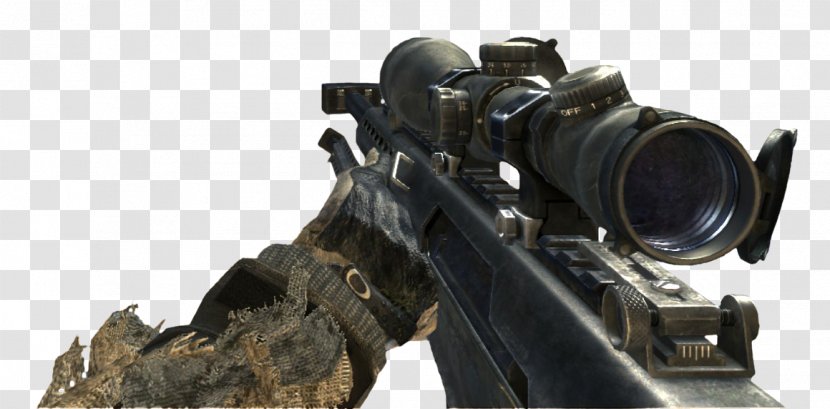 Call Of Duty: Modern Warfare 3 Duty 4: Barrett Firearms Manufacturing M82 Sniper - Cartoon - Weapon Transparent PNG