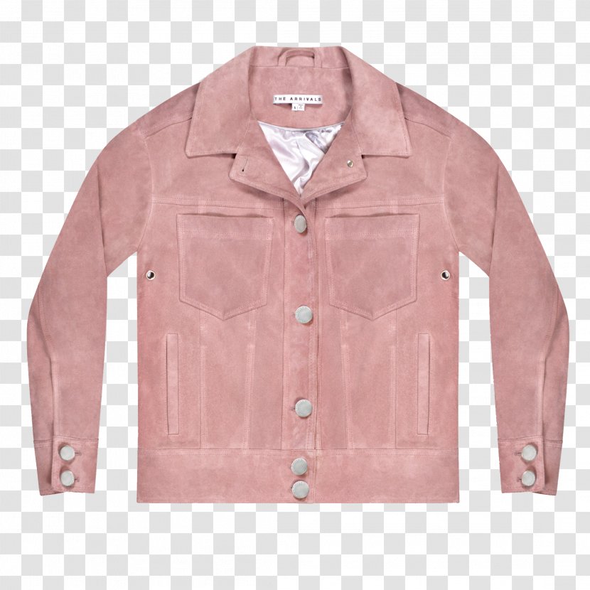 Leather Jacket Coat Clothing Suede Transparent PNG